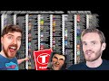 Top 200 most subscribed youtube channels 20052024 the evolution of youtube