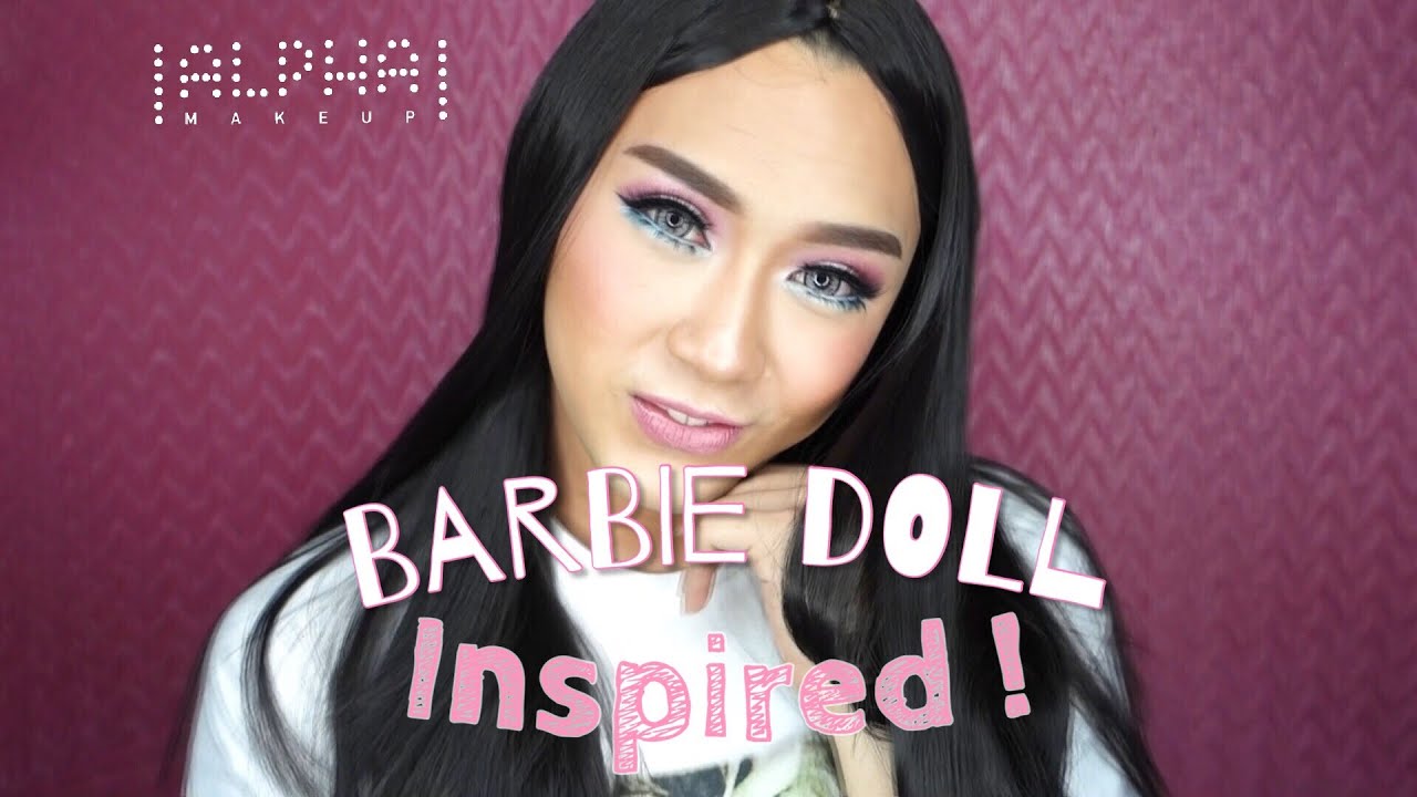 Barbie Doll Inspired Look Makeup Tutorial THE ALPHA MAKEUP YouTube