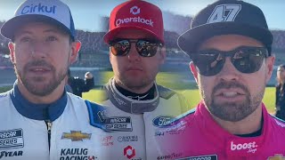 Various Drivers Comment On Making It Through Talladega Melee To Finish In The Top-10