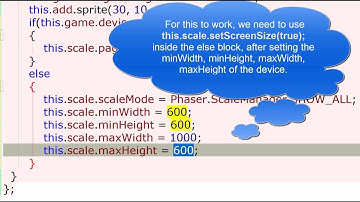Configure Global Settings In Phaser