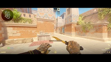 How to flash mid as a CT on CS2 Anubis.