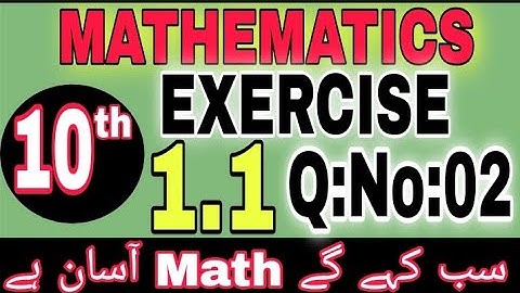 Class 10 Maths | Solve Quadratic Equation by Factorisation | Ex 1.1 Q2”