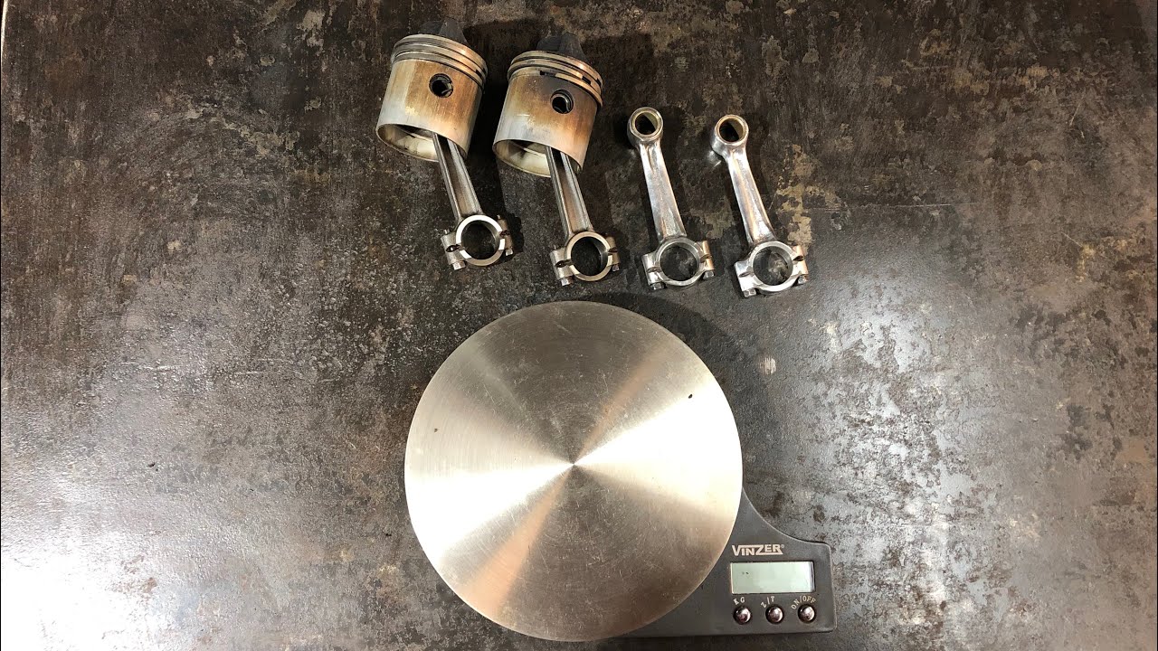 Москва 10 облегчение шатунов - YouTube