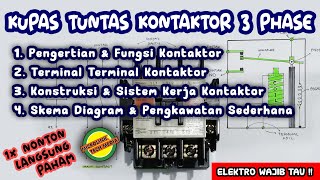Download Lagu Pengertian dan Prinsip Kerja Kontaktor | Kontaktor 3 Phase | Rangkaian DOL MP3