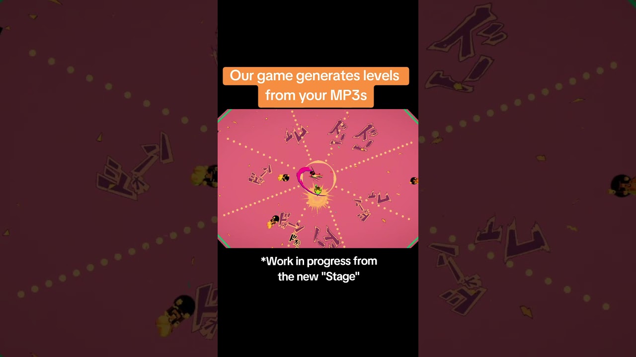 new stage taking shape in our rhythm game 