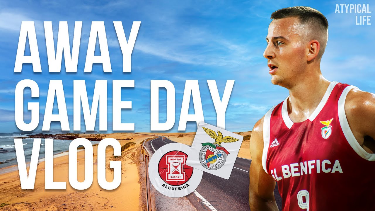 Game Day Vlog: Pro Basketball Road Trip Overseas & Film Breakdown