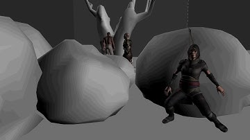 Animation blocking - body mechanics and cinematics exercise