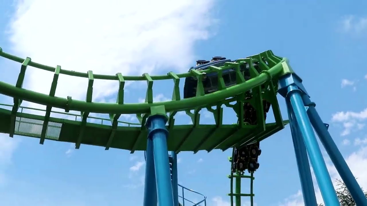 Jolly Rancher Remix Off Ride - Hersheypark - Copyright Free Footage