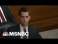 Tom Cotton Lectures DOJ Civil Rights Division Nominee Kristen Clarke On Race | The ReidOut | MSNBC