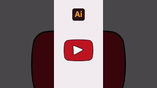 Details Lets draw the Youtube Button! - Adobe Illustrator Flat Design Tutorial Update
