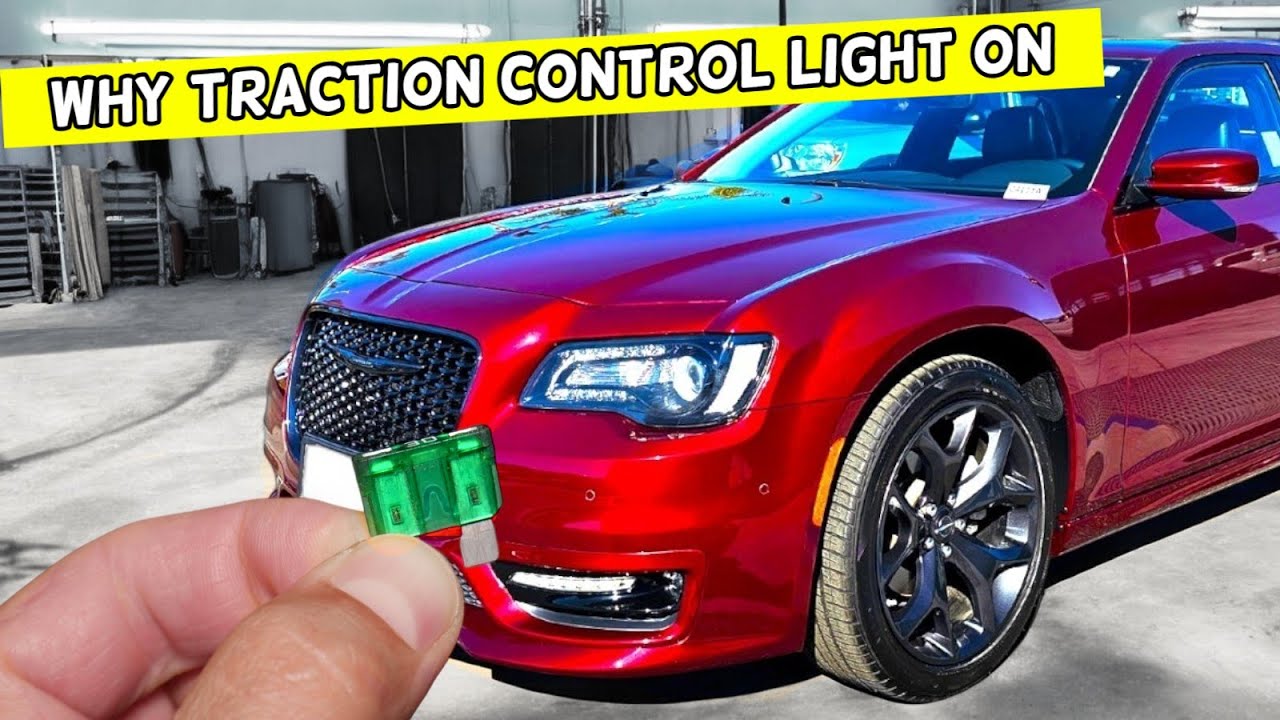 Why Chrysler 300 Traction Control Light On - YouTube