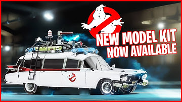 New Ghostbusters Ecto-1 metal model kit now available