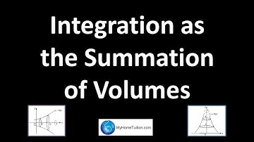 Integration as the Summation of Volumes | Additional Mathematics