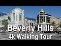Walking tour around beverly hills rodeo drive  4k ambient lofi relaxation music 1hr