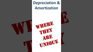 Depreciation vs amortization