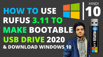 How to Use RUFUS to Create Bootable USB of Windows 10 | Rufus bootable USB Windows 10 | 2025 (HINDI)