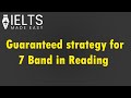 Guaranteed Strategy for 7 Band in Reading | IELTS Made Easy