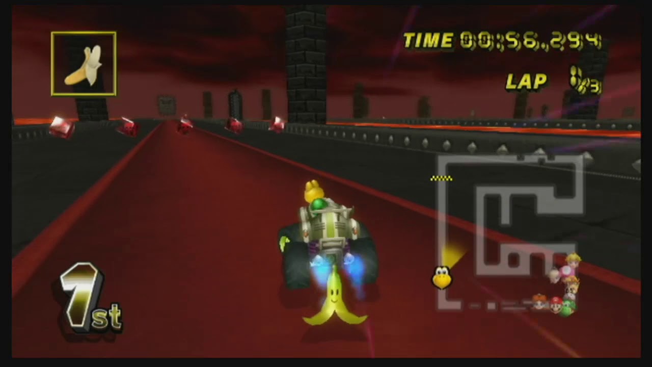[MKWii] SNES Bowser Castle 2 v1.8 (MKDasher) YouTube