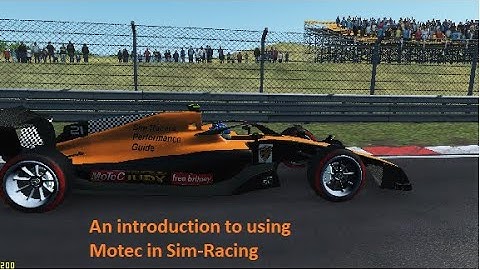 Introduction to Motec data analysis