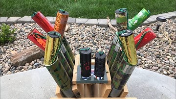 Firework canister shell comparison 2021!!