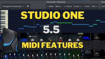 Studio One 5.5 - MIDI and Event Editing