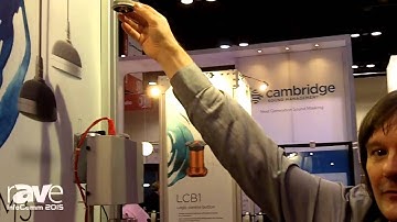 InfoComm 2015: Audix Microphones Showcases M3 Tri-Element Ceiling Conferencing Microphone