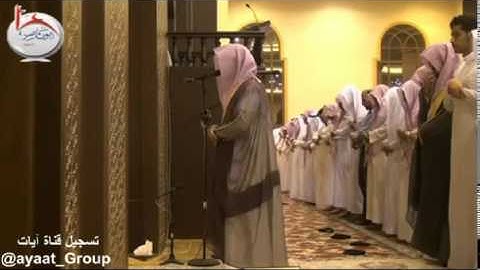 عشاء الخميس 20-1-1436هـ للشيخ ناصر القطامي تلاوة إبداعية من سورة فصلت