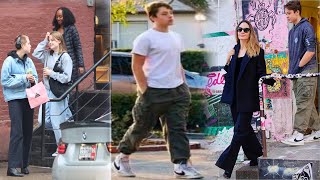 Knox Jolie-Pitt: Angelina Jolie's "Little Brad Pitt" is calm and quiet, captivating viewers' hearts.