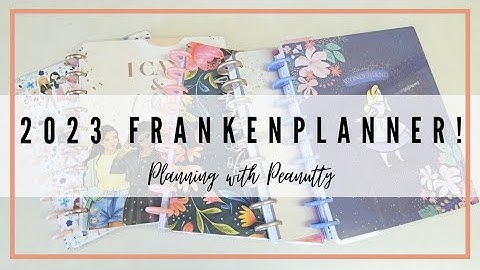 Setting Up My 2023 Frankenplanner | What is a Frankenplanner? | How to Know Which Planners to Choose