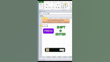 Select 10000 cell in 10 second | Excel tips and tricks.#excel #exceltricksandtips