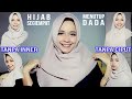 Tutorial Hijab Paris Segi Empat Tanpa Ciput