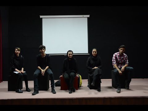 قسمتی از اجرای نمایشنامه خوانی مده آ      نویسنده : اوریپید     کارگردان : سعید کاظمیان