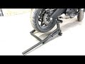 DIY Motorcycle Stand