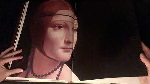 ASMR Page flipping and turning with the art of Leonardo da Vinci (No talking and no whispering)