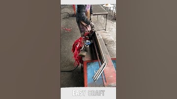 Deformed bar bending process #smartwork #goodtools