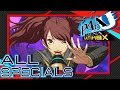 Persona 4 Arena Ultimax - All Characters Instant Kills and Super Moves