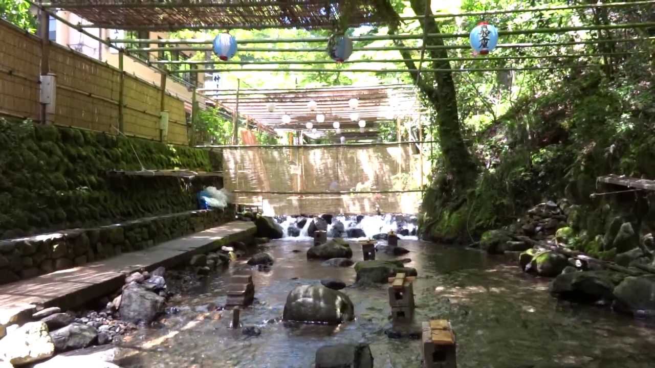 貴船の川床 貴船茶屋 Youtube