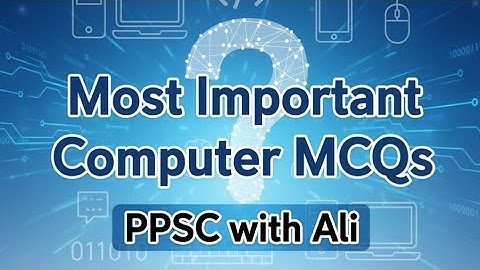 Most important MCQS of Computer for the preparation of Junior clerk and other Competitive Exams 