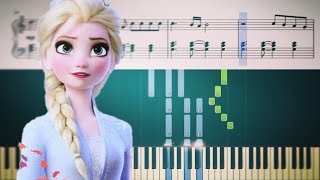 Frozen 2 - Into The Unknown - Easy Piano Tutorial Sheets