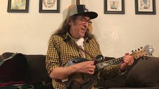 Video thumbnail of "Fiddle Dave sings JACK-A-ROE #jerrygarcia #gratefuldead #bluegrass #ballad #folk #mandolin #country"