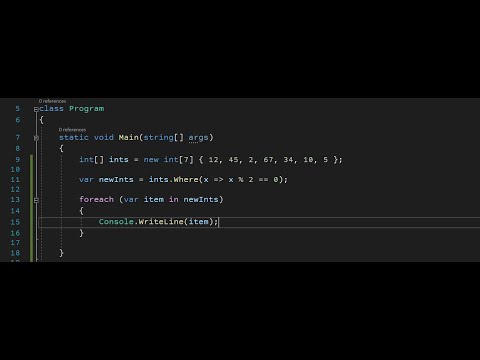 C# Extension Methods || Where ექსთენშენ მეთოდი