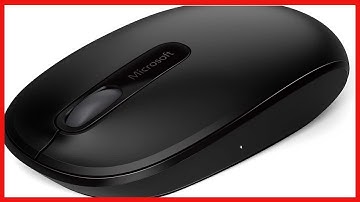 Microsoft Wireless Mobile Mouse 1850 - Black - Comfortable Right/Left Hand Use, Wireless Mouse - GH