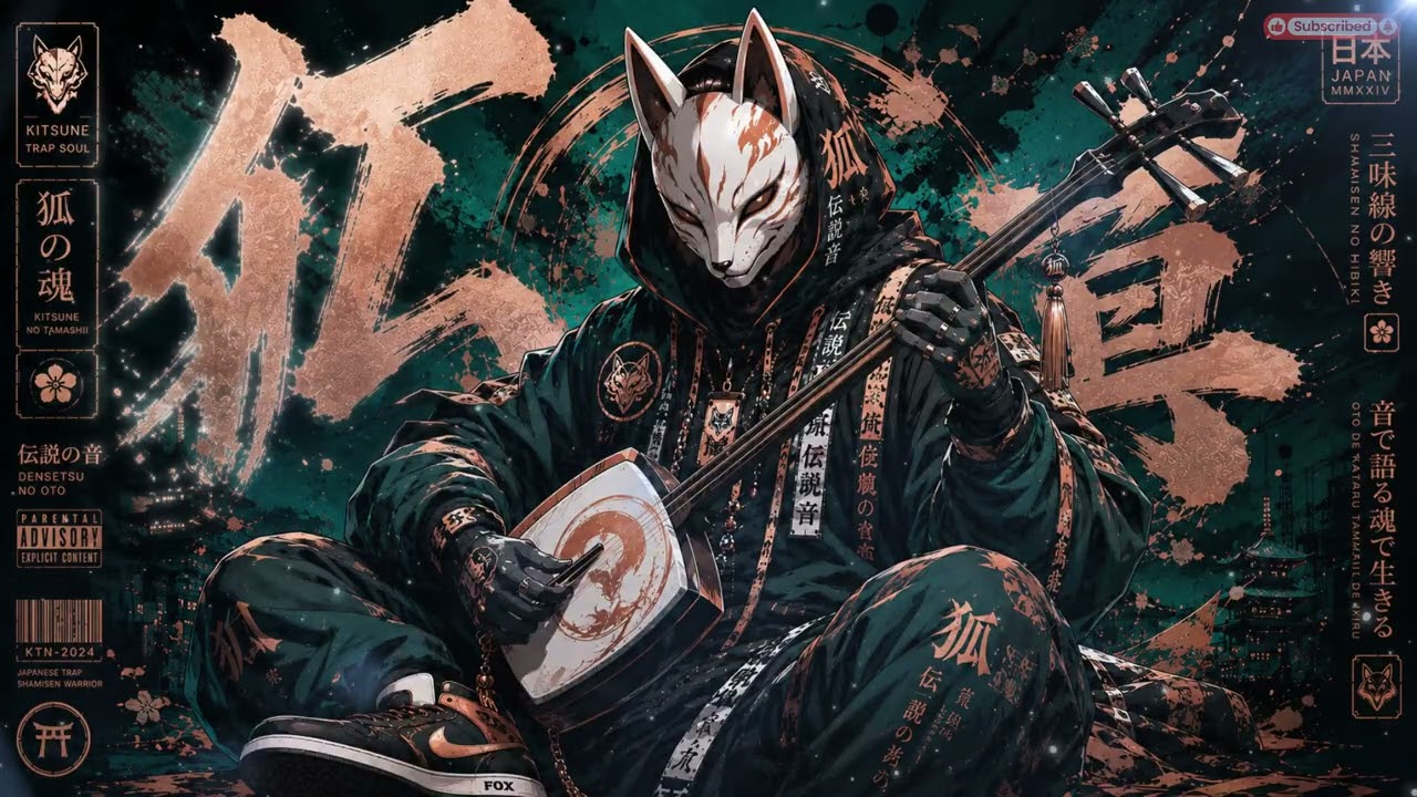 Shamisen × Hip Hop Beats】Unleash the Mask – Dark Japanese Trap