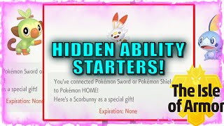 ⚡️ How To Get NEW Hidden Ability Starters In Pokemon Sword and Shield! (Scorbunny, Grookey, Sobble)