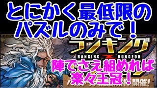 【パズドラ】できるだけ簡単パズルで高得点！！代用キャラ多数！！　パズドラ大感謝祭杯 2色陣光列編成解説
