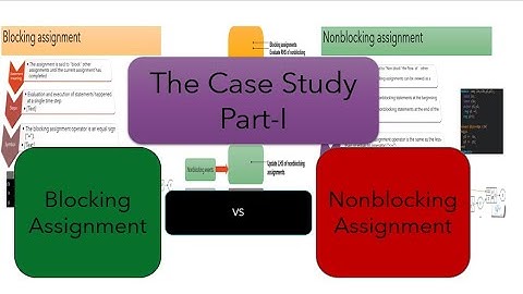 lecture 5a. Blocking and Nonblocking Assignment --THE EVIL TWINS