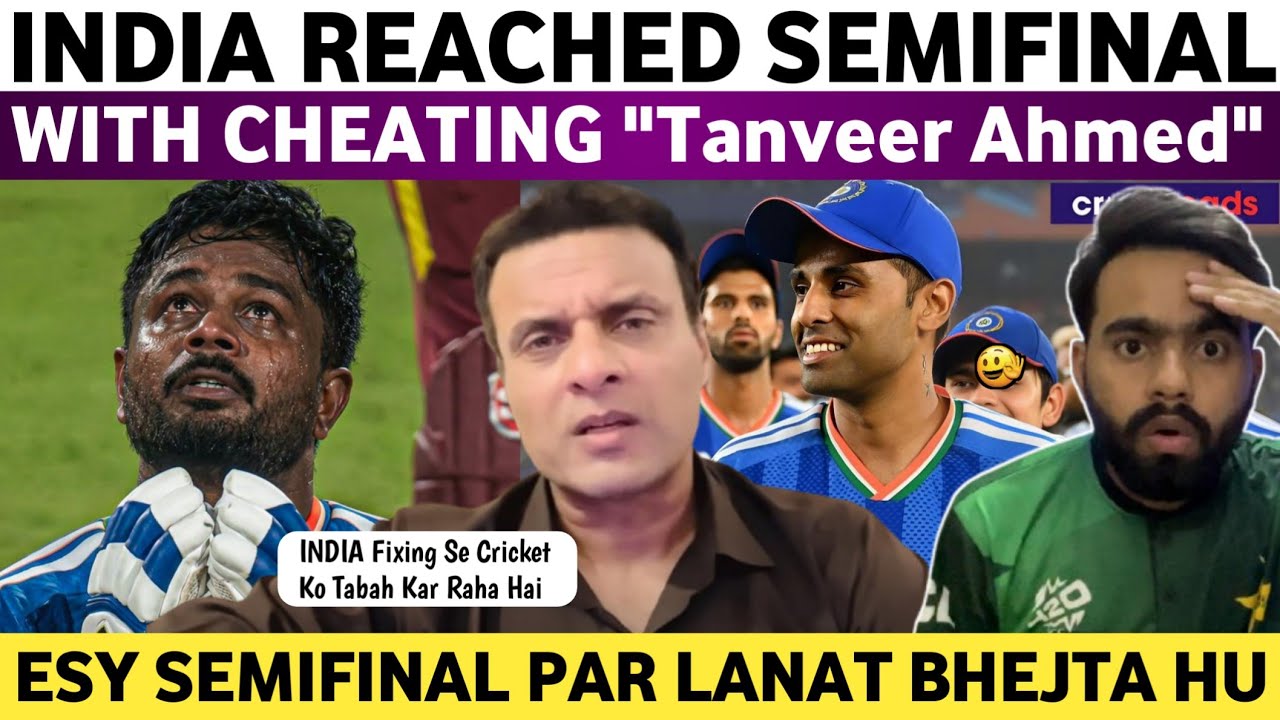 India Reached Semifinal With Cheating - Tanveer Ahmed | Ind Vs Eng Semifinal T20 WC Match 2026 | 