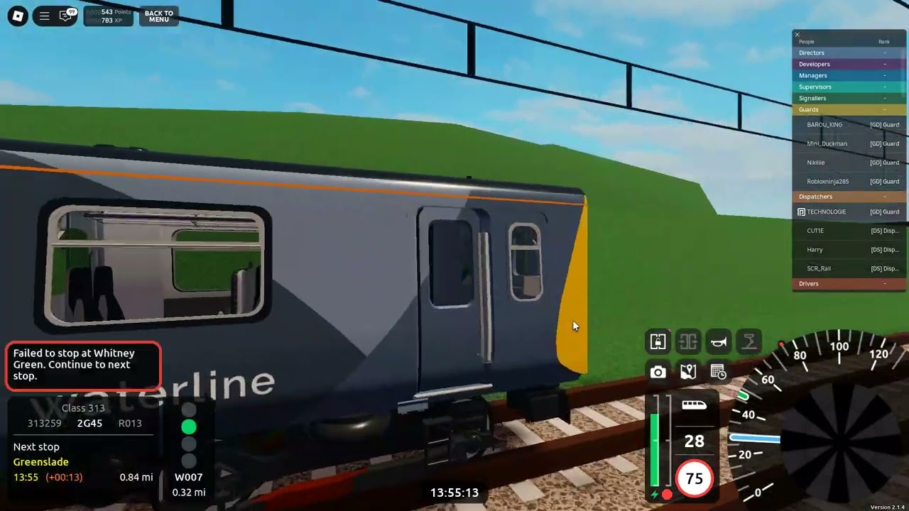 SCR Realistic Sounds: Class 313