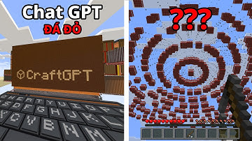 10 Phát Minh ĐIÊN RỒ NHẤT Từng Được Người Chơi Minecraft Tạo Ra! - Chat GPT Đá Đỏ