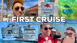 FIRST CRUISE on Royal Caribbean 🛳 Visiting Cozumel, Coco Cay, Hideaway Beach, and More!